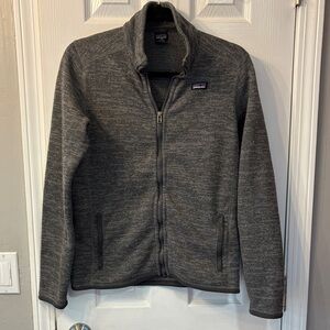 Patagonia Kid’s Better Sweater Fleece Jacket Charcoal Heather